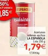 SPAR La española - aceitunas rellenas anchoa oferta