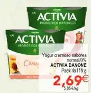 SPAR Activia - yogur cremoso sabores normal oferta