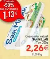 SPAR San millán - queso untar natural oferta