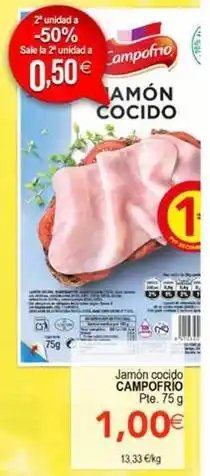 SPAR Campofrío - jamón cocido oferta