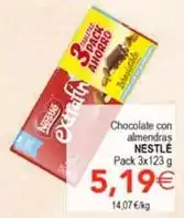 SPAR Nestlé - chocolate con almendras oferta