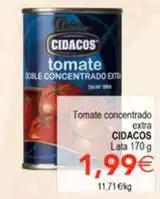 SPAR Cidacos - tomate concentrado extra oferta