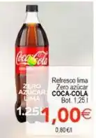 SPAR Coca-cola - refresco lima zero azucar oferta