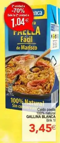 SPAR Gallina blanca - caldo paella 100% natural oferta