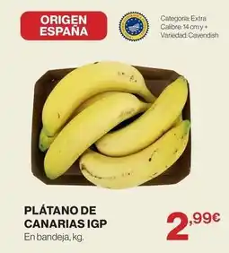 Supercor Origen - plátano de canarias igp oferta
