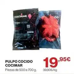 Supercor Cocimar - pulpo cocido oferta