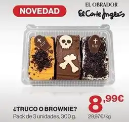 Supercor Obrador - & truco o brownie oferta