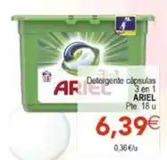 SPAR Ariel - detergente capsulas 3 en 1 oferta