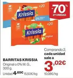 Supercor Krissia - barritas oferta