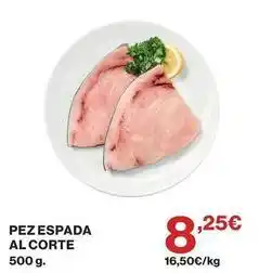 Supercor Pez espada al corte oferta