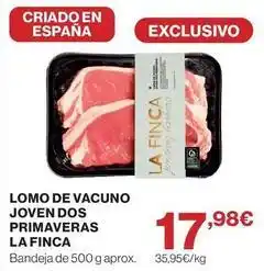 Supercor La finca - lomo de vacuno joven dos primaveras oferta