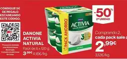 Supercor Danone - activia natural oferta