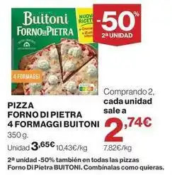 Supercor Buitoni - pizza forno di pietra 4 formaggi oferta