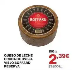 Supercor Boffard - queso de leche cruda de oveja viejo reserva oferta