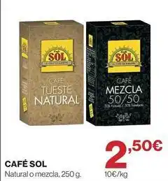 Supercor Sol - natural o mezcla oferta