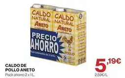 Supercor Aneto - caldo de pollo oferta