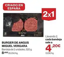Supercor Miguel vergara - burger de angus oferta