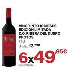 Supercor Protos - vino tinto 10 meses edicion limitada d.o. ribera del duero oferta