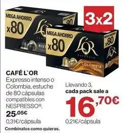 Supercor L'or - café oferta