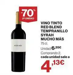 Supercor Tempranillo - vino tinto red blend syrah oferta