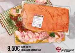 Claudio Bacon con piel falejas sabor ahumado oferta