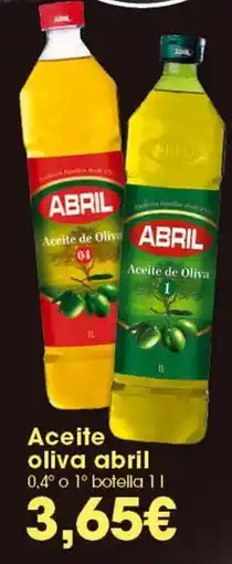 Claudio Abril - aceite oliva oferta