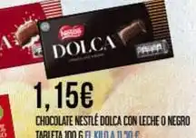 Claudio Nestlé - chocolate dolca con leche o negro oferta