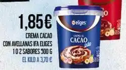 Claudio Ifa eliges - crema cacao oferta