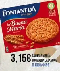 Claudio Fontaneda - galletas maría caja oferta