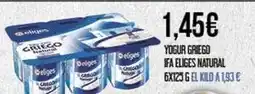 Claudio Eliges - yogur griego ifa oferta