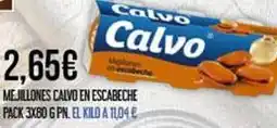 Claudio Calvo - mejillones en escabeche oferta