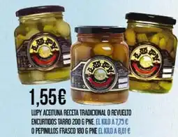 Claudio Lupy - tradicional o revuelto encurtidos tarro o pepinillos frasco oferta