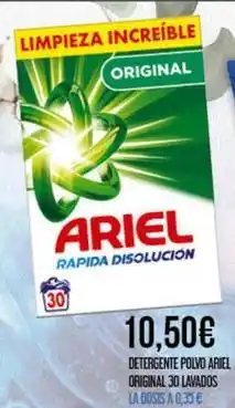 Claudio Ariel - detergente polvo oferta