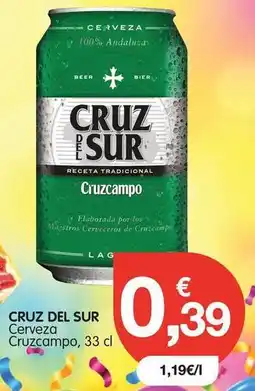 CashDiplo Cruzcampo - cerveza oferta