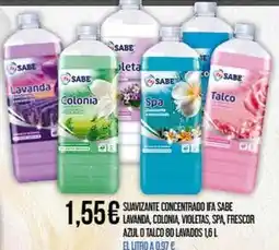 Claudio Sabe - suavizante concentrado oferta