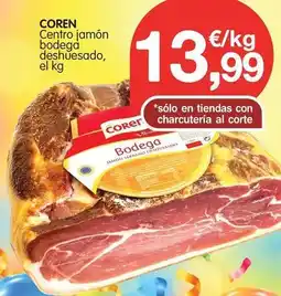 CashDiplo Coren - centro jamon bodega deshuesado oferta