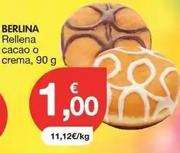 CashDiplo Berlín - rellena cacao o crema oferta