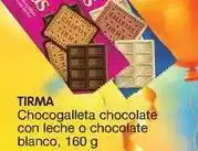 CashDiplo Tirma - chocogalleta chocolate con leche o chocolate blanco oferta