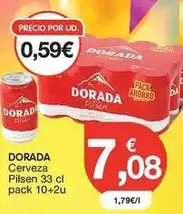 CashDiplo Dorada - cerveza oferta