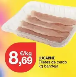 CashDiplo Jucarne - filetes de cerdo bandeja oferta
