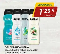 Masymas Queray - gel de bano oferta