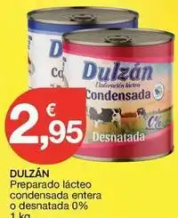 CashDiplo Dulzán - preparado lácteo condensada entera o desnatada 0% oferta
