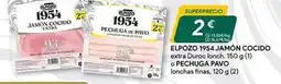 Masymas Elpozo - elpozo 1954 jamon cocido extra duroc o pechuga pavo oferta