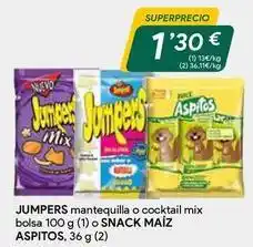 Masymas Aspitos - jumpers mantequilla o cocktail mix bolsa oferta