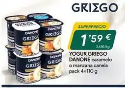 Masymas Danone - yogur griego oferta