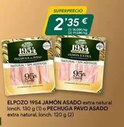 Masymas Elpozo - jamon asado extra natural oferta