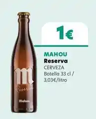 Masymas Mahou - reserva oferta