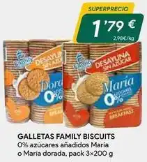 Masymas Family biscuits - galletas oferta