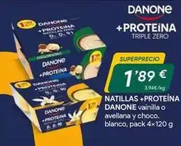 Masymas Danone - natillas + proteina oferta