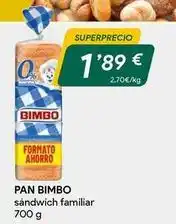 Masymas Bimbo - pan oferta